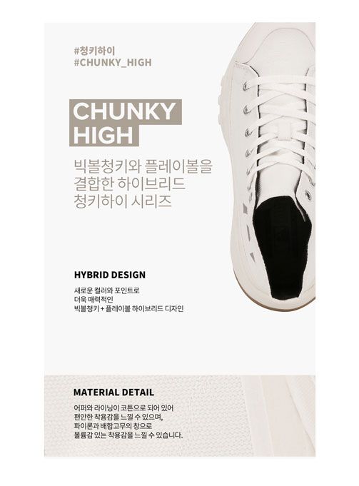 Giày MLB - BIG BALL CHUNKY High White - NY Yankees - 32SHU1111-50I