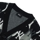  ÁO CARDIGAN MLB ARGYLE MONOGRAM OVER NEW YORK YANKEES - 3AKCY0224-50BKS 