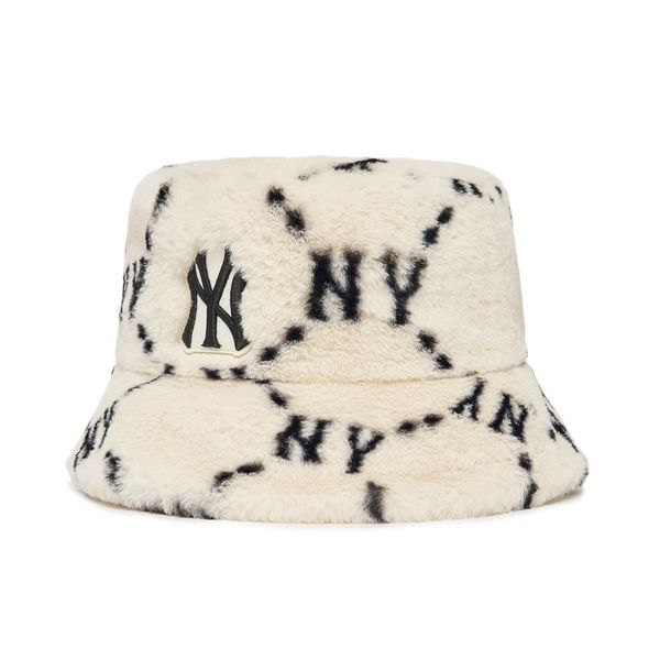  Nón Bucket MLB - DIA MONOGRAM FUR BUCKET HAT NEW YORK YANKEES - 3AHTMF226-50CRS 