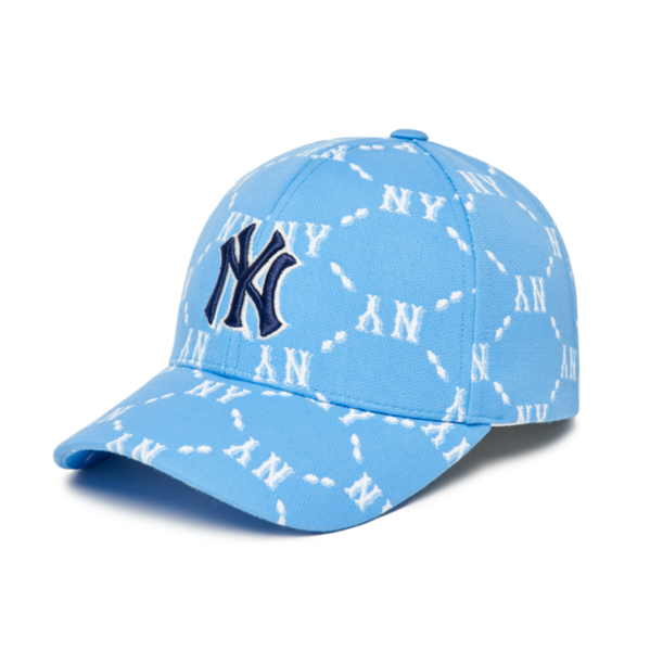  Nón MLB - MONOGRAM DIAMOND STRUCTURE BALL CAP NEW YORK YANKEES - 3ACPM032N-50BLS 