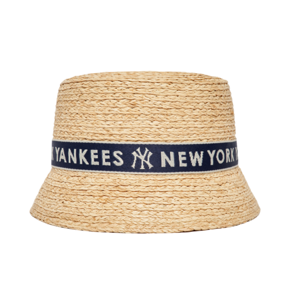  Nón Bucket MLB - RAFFIA WIDE NEW YORK YANKEES - 3AHT08223-50NYS 