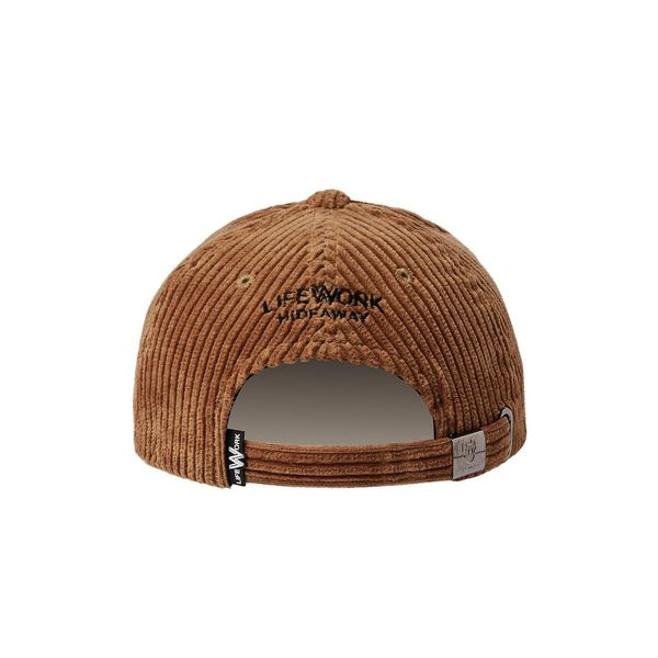  Nón LIfeWork - Corduroy Felt Ball Cap Brown -  LW224CP120 