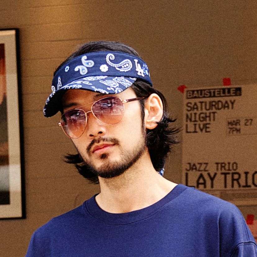 Nón SunCap - MLB - MLB PAISLEY NAVY LA