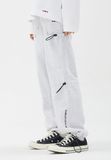  Quần Jogger RMTCRW [ROMANTIC CROWN] - UNBALANCE POCKET SWEAT PANTS LIGHT GREY 