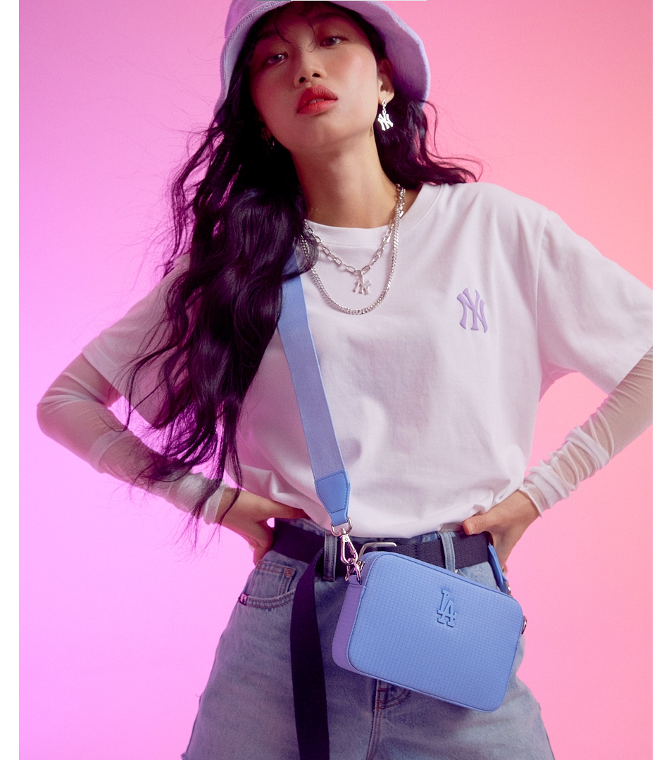Túi - MLB Korea - RIPSTOP NYLON MINI CROSS-BODY BAG LA DODGERS - 32BGDJ111-07S