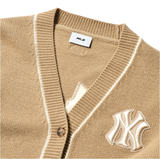  ÁO VẢI MLB BASIC CARDIGAN NEW YORK YANKEES - 3AKT00114-50SAS 