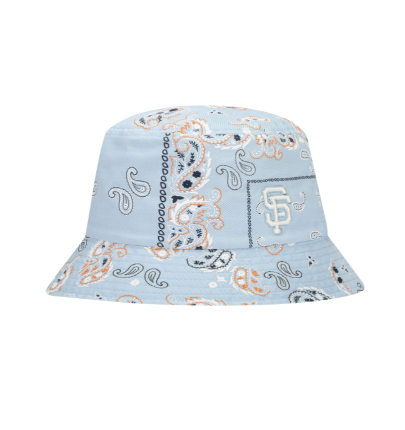  Nón Bucket MLB PAISLEY SKY BLUE SF 