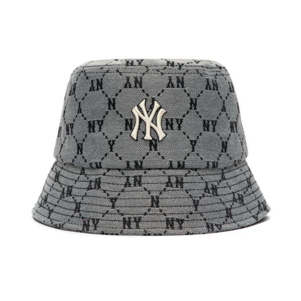  Nón Bucket MLB MONOGRAM DIAMOND JACQUARD NEW YORK YANKEES - 3AHTM111N-50GRS 