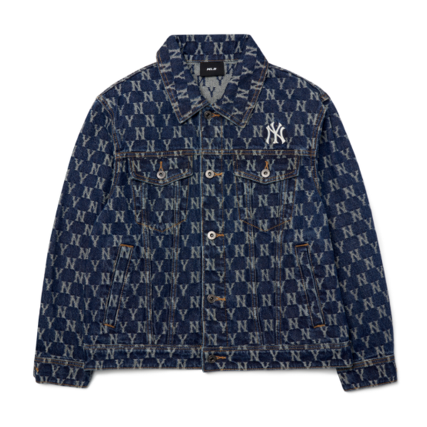  Áo Khoác jean MLB Classic Monogram Denim Jacket New York Yankees - 3ADKM0121-50BLS 