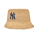  Nón Bucket MLB - RAFFIA NEW YORK YANKEES - 3AHT08123-50NYS 