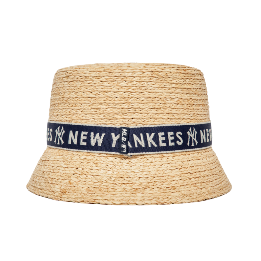  Nón Bucket MLB - RAFFIA WIDE NEW YORK YANKEES - 3AHT08223-50NYS 