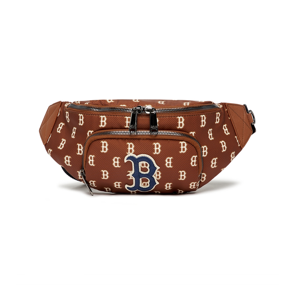  Túi Đeo Chéo MLB Korea - MONOGRAM HIP SACK NEW YORK YANKEES - 3AHSM012N-43BRD 