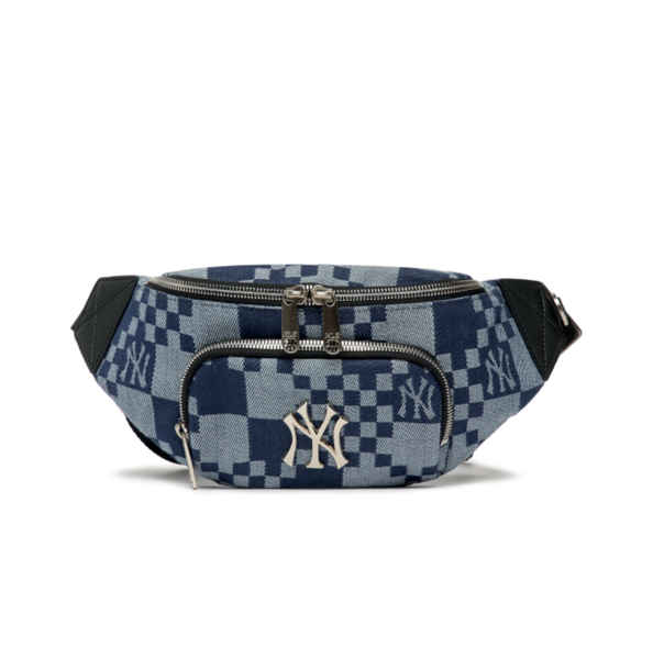  Túi Đeo Chéo MLB Korea - CHECKERBOARD JACQUARD HIP HOP NEW YORK YANKEES - 3AHSM082N-50NYD 