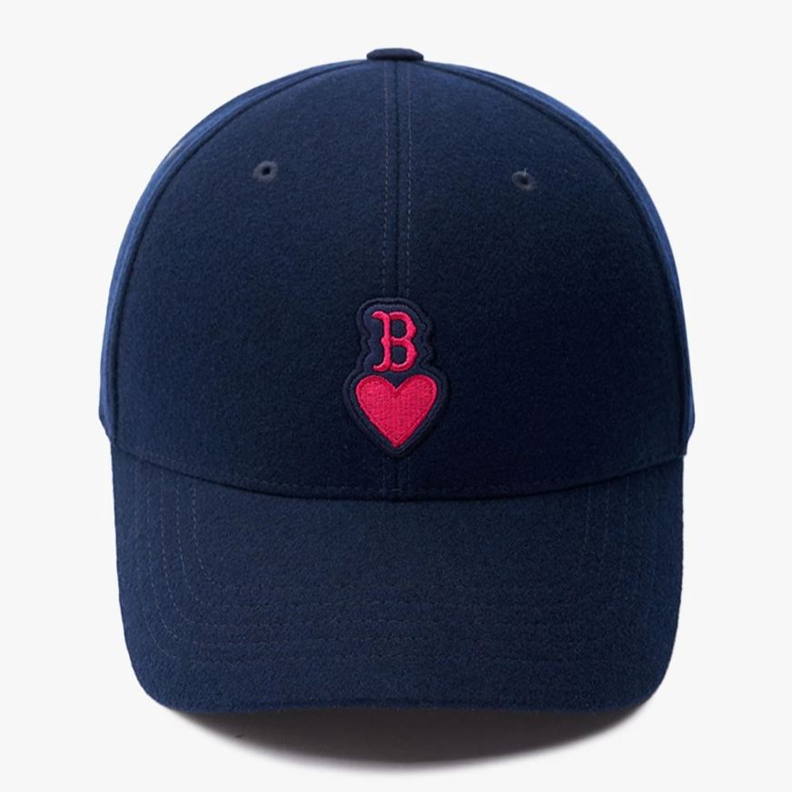 Nón Lưỡi Trai MLB Heart Logo Boston Red Sox Navy - 3ACPH0136-43NYD