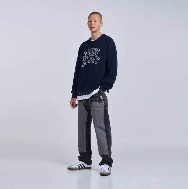 Áo Sweater ADLV - Acmé de la vie Sporty Navy