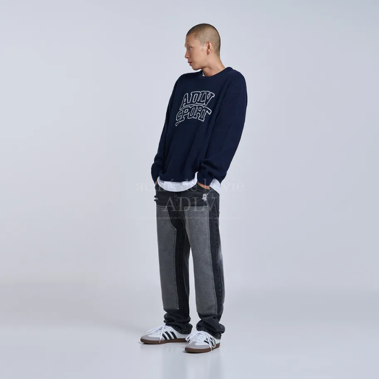 Áo Sweater ADLV - Acmé de la vie Sporty Navy