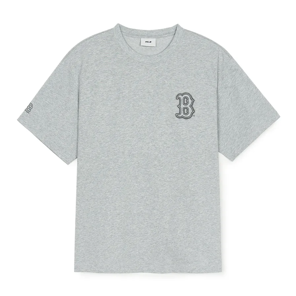 【MLB】 Basic street logo overfit short sleeve t-shirt ☆MLB Korea☆ Basic Street Logo Overfit Short Sleeve T-Shirt