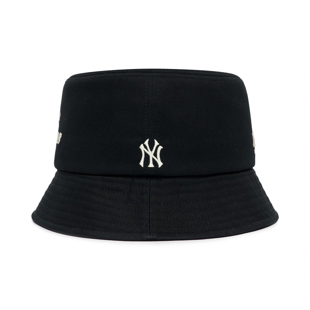 Nón Bucket MLB - Varsity Lettering Bucket Hat New York Yankees Black - 3AHTV013N-50BKS