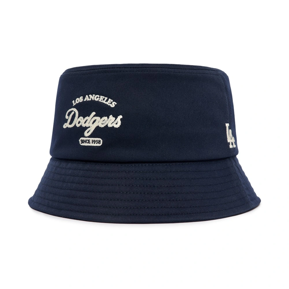 Nón Bucket MLB - Varsity Lettering Bucket Hat LA Dodgers D.Navy - 3AHTV013N-07NYD