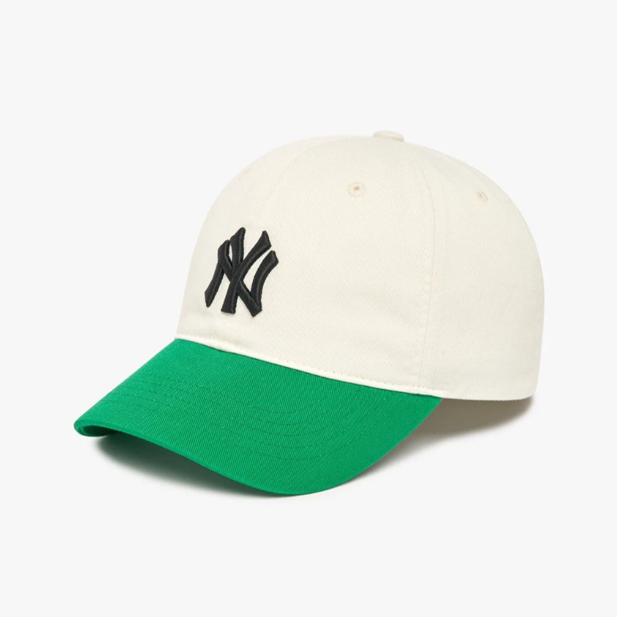 Nón MLB Korea - Basic Color Block Unstructured - 3ACP3303N-50GNP