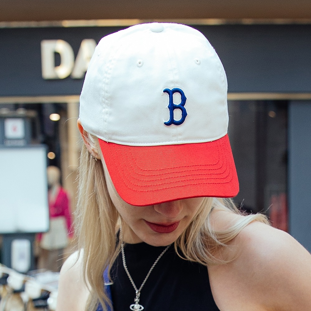Nón MLB Korea - Basic Color Block Unstructured - 3ACP3303N-43RDS