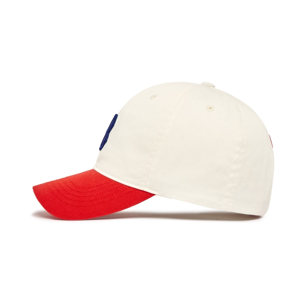 Nón MLB Korea - Basic Color Block Unstructured - 3ACP3303N-43RDS