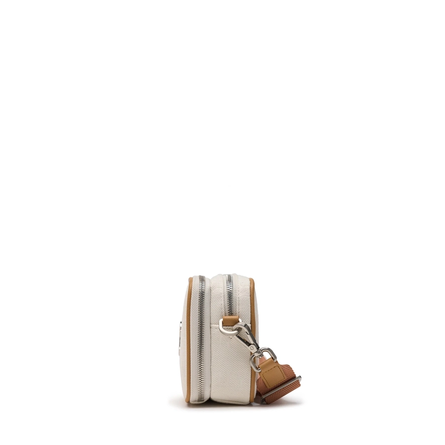 Túi MLB Korea - Monogram Jacquard Mini Cross Bag NY Yankees Cream - 3ACRS014N-50CRD