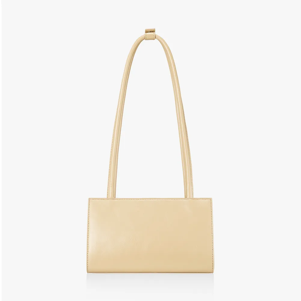 Túi Xách FindKapoor Korea - Marty Brick Bag 24 Crinkled Beige