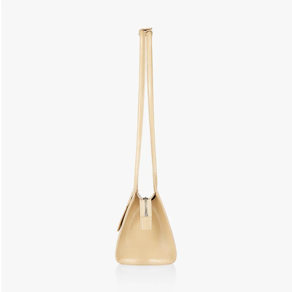 Túi Xách FindKapoor Korea - Marty Brick Bag 24 Crinkled Beige