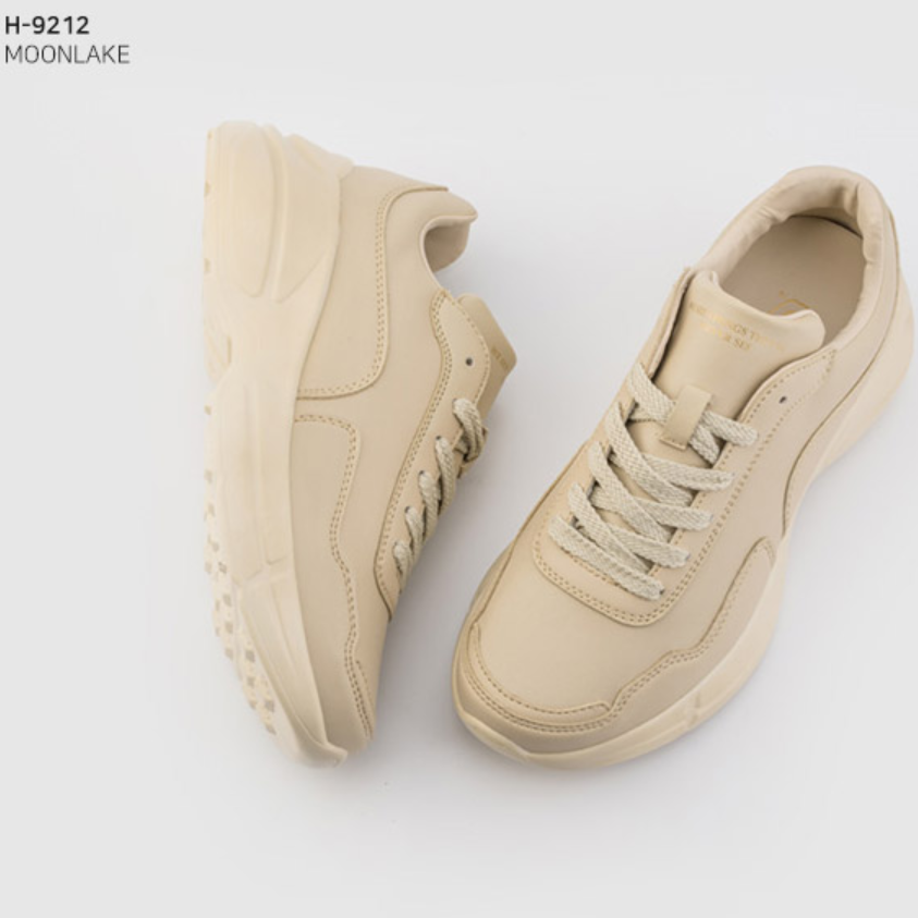 Giày Domba Moonlake Beige - H-9212 - Kem