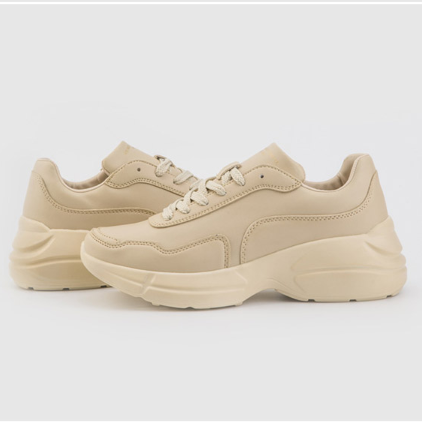 Giày Domba Moonlake Beige - H-9212 - Kem