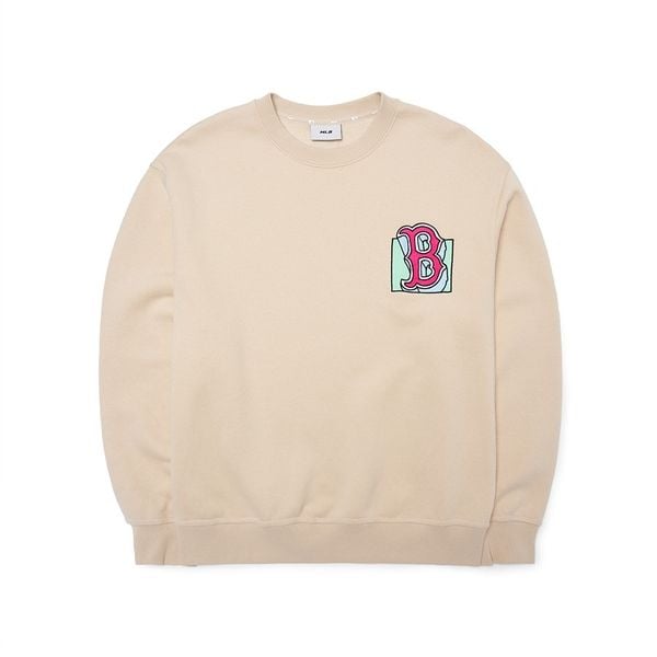  Áo Sweater MLB Korea - Like Cartoon Mega Overfit Sweatshirts New York Yankees - 3AMTL0426-43BGL 