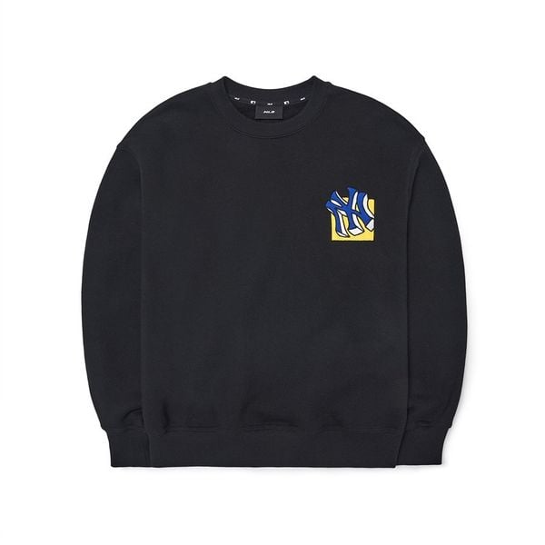  Áo Sweater MLB Korea - Like Cartoon Mega Overfit Sweatshirts New York Yankees - 3AMTL0426-50BKS 