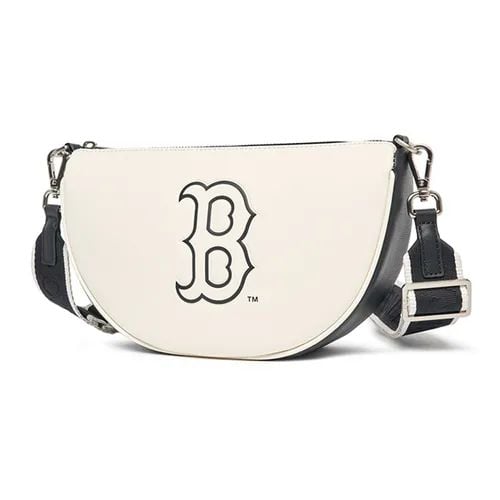Túi Kẹp Nách MLB Korea - MINI PU BOSTON RED SOX BLACK WHITE - 3ACRS033N-43IVS