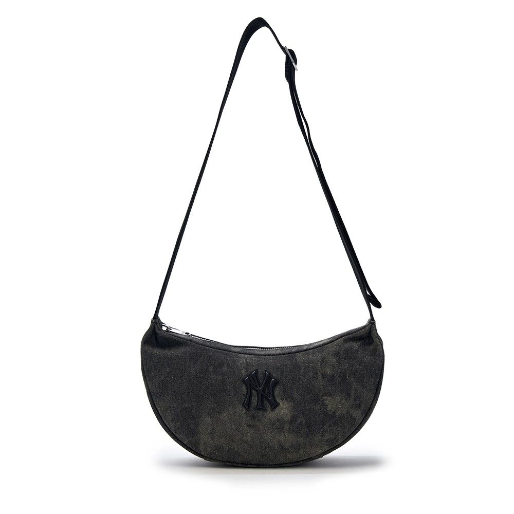 Túi MLB Korea - Vintage Washing Shoulder Bag New York Yankees Grey - 3ABQBV45N-50CGS