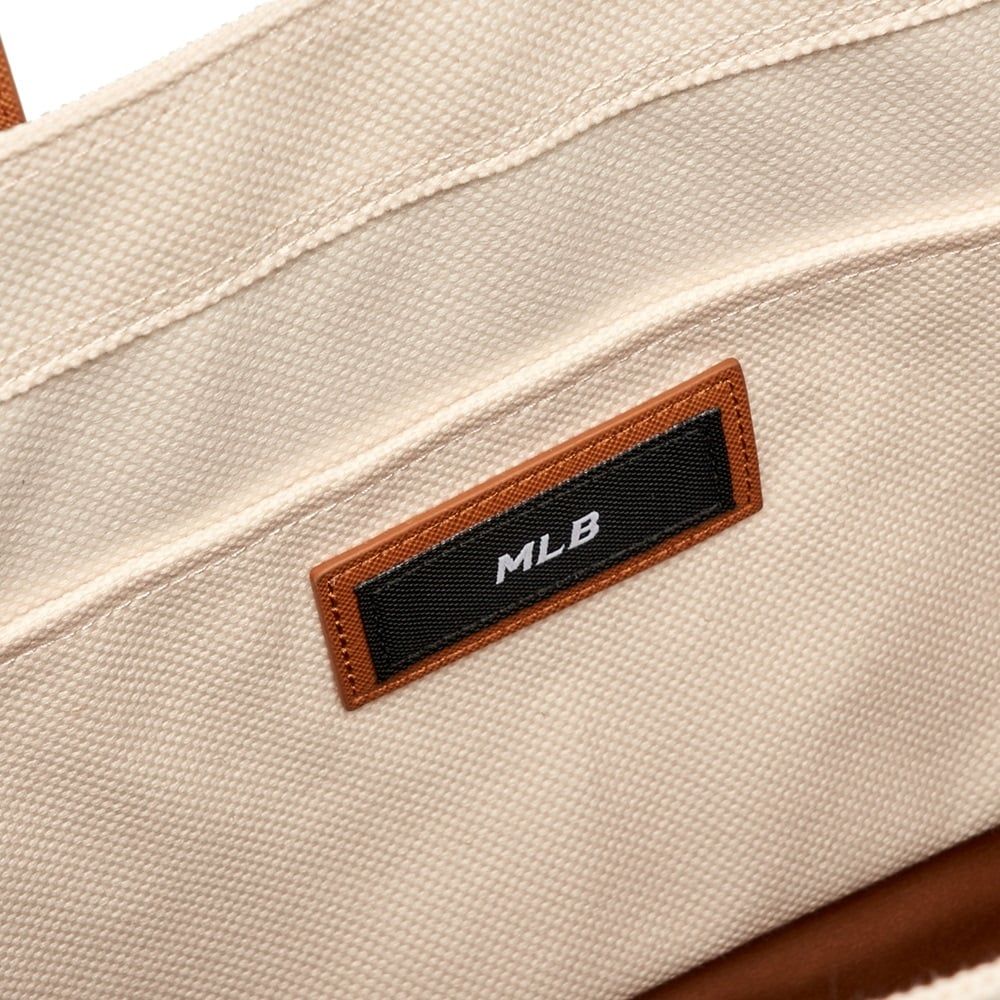 Túi Tote MLB Korea - Basic Canvas Vertical Tote Bag Boston Red Sox Cream - 3AORM033N-43CRS