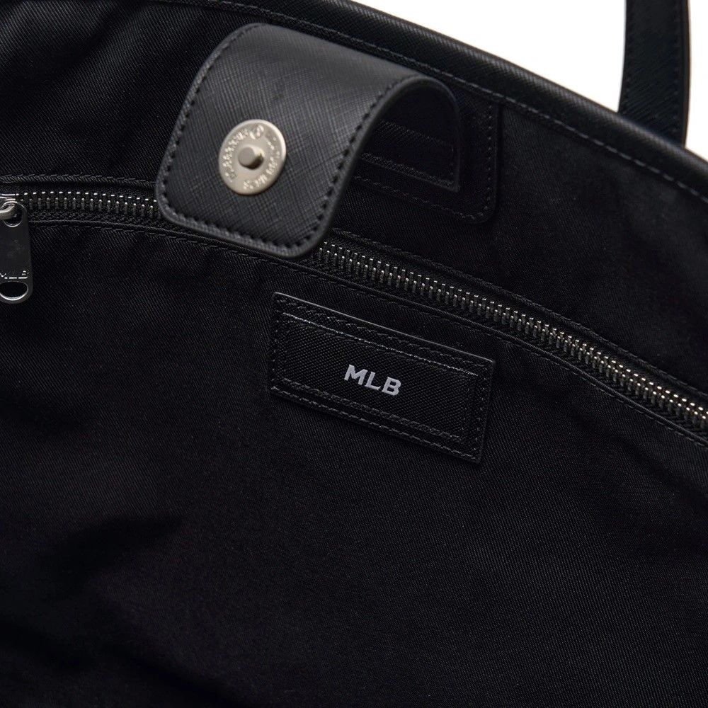 Túi Tote MLB Korea - Diamond Monogram Jacquard Tote Bag NY Yankees Black - 3AORL014N-50BKS
