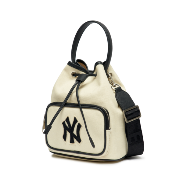  Túi MLB Korea - PREMIUM CANVAS BUCKET BAG NEW YORK YANKEES - 3ABMS032N-50CRS 