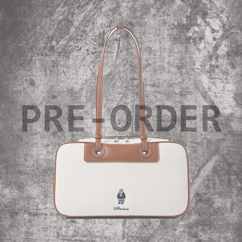 Túi Kẹp Nách Whoau - Steve Canvas Square bag
