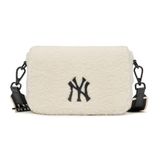  Túi MLB Korea - Basic Small Logo Fleece Hoodie Bag NEW YORK YANKEES - 3ACRS1126-50CRS 