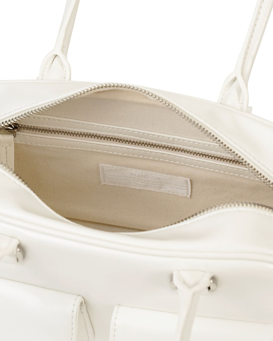 Túi Xách Stand Oil - Chubby Bag White
