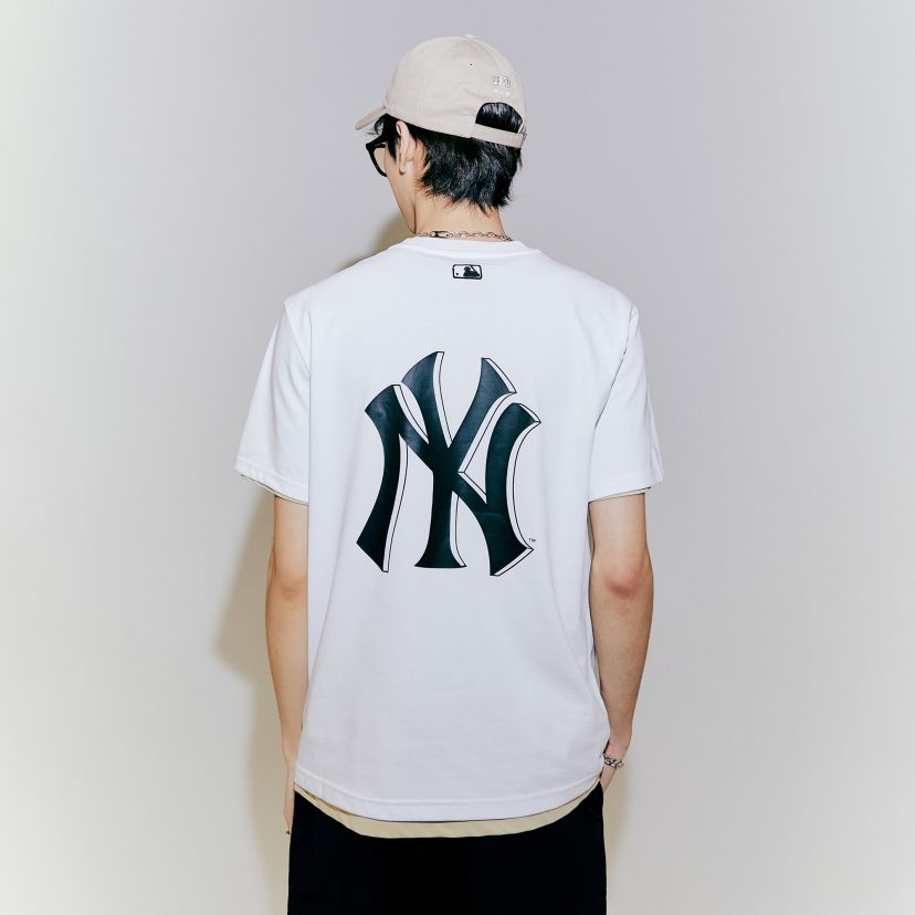 Áo thun MLB - BASIC BACK BIG LOGO SHORT SLEEVE T-SHIRT NEWYORK YANKEES