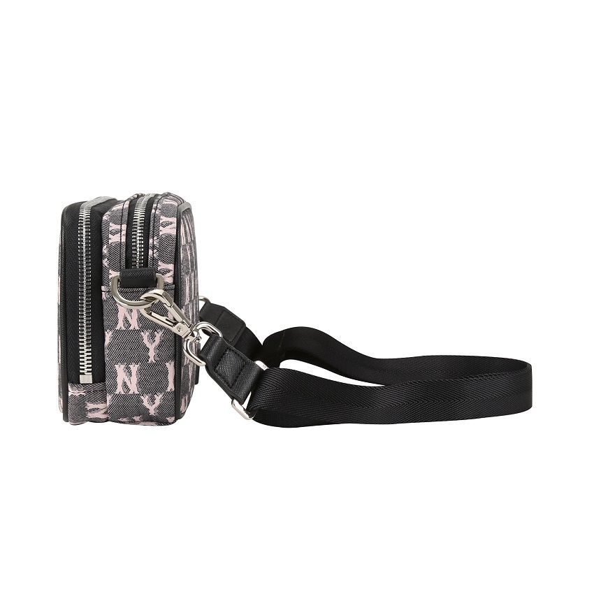Túi - MLB Korea - MONOGRAM JACQUARD MINI CROSS BAG NEW YORK YANKEES - 32BGDM111-50L
