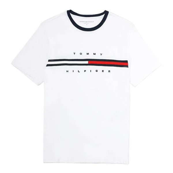  ÁO THUN TOMMY HILFIGER HERREN TINO WHITE - 7849807 100 