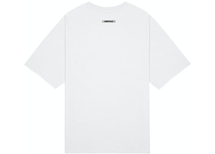 Áo thun - Fear Of God Essentials - 3D Silicon Applique Boxy T-Shirt - White