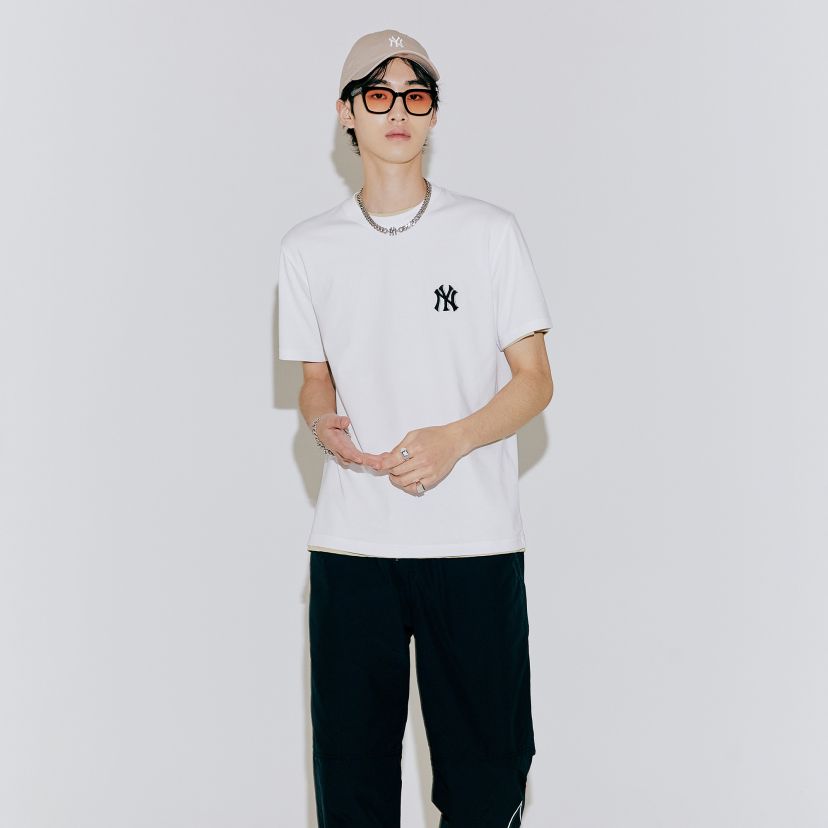 Áo thun MLB - BASIC BACK BIG LOGO SHORT SLEEVE T-SHIRT NEWYORK YANKEES