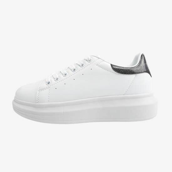 Giày Domba Highpoint - Glitter - Trắng Long Lanh - H-9023