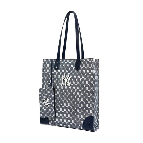  Túi MLB Korea - TOTE MLB MONOGRAM JACQUARD SHOPPER BAG NEW YORK YANKEES - 3AORL031N-50NYS 