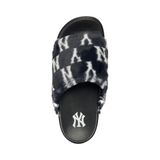  Dép MLB - CHUNKY MOUND FUR WINTER NEW YORK YANKEES BLACK - 3ALPSWS26-50BKS 