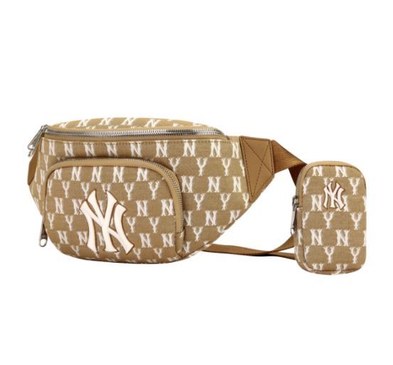  Túi Đeo Chéo MLB - MONOGRAM JACQUARD HIPSACK - 3AHSM061N-50BGS 